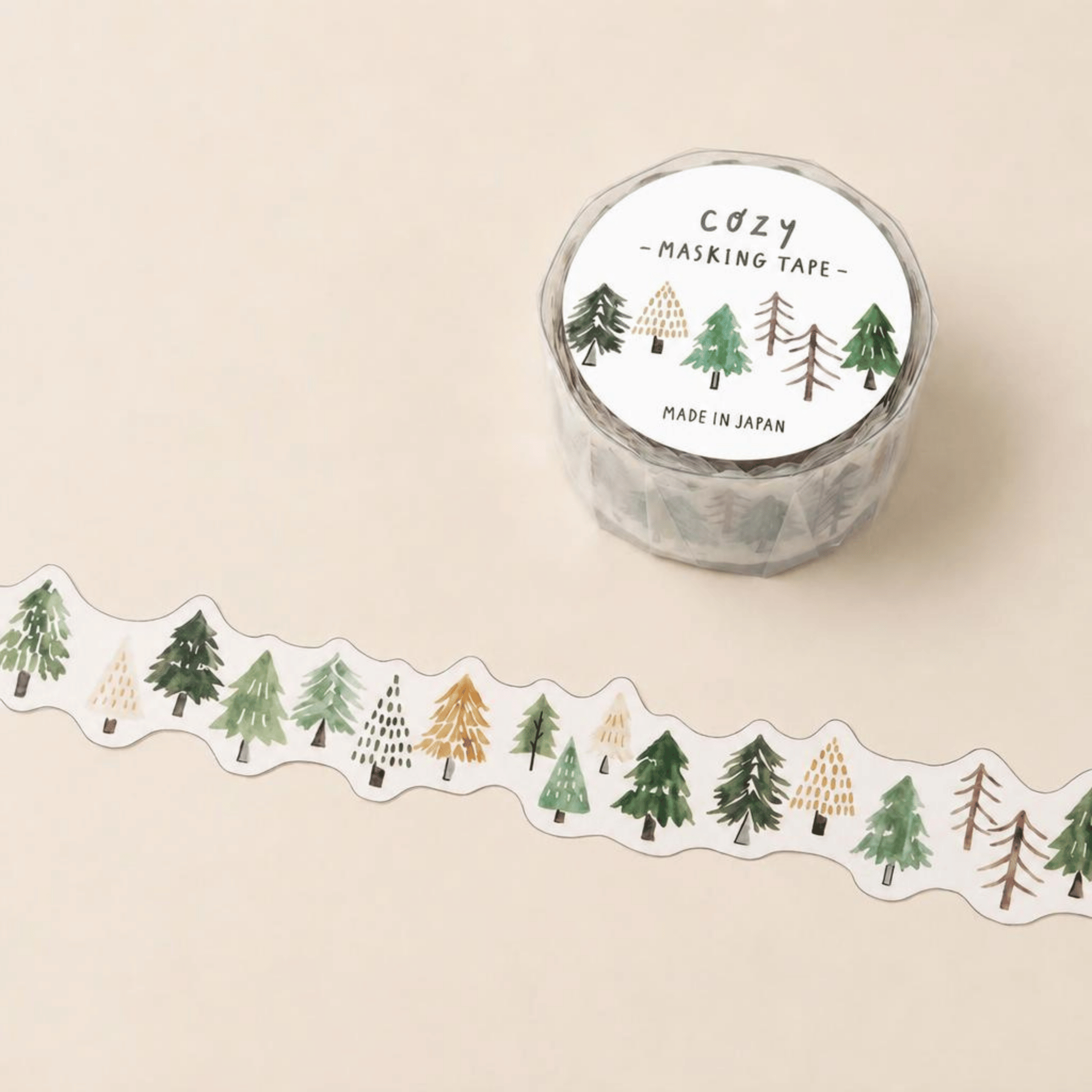Forest Cozy Washi Tape (18 mm)