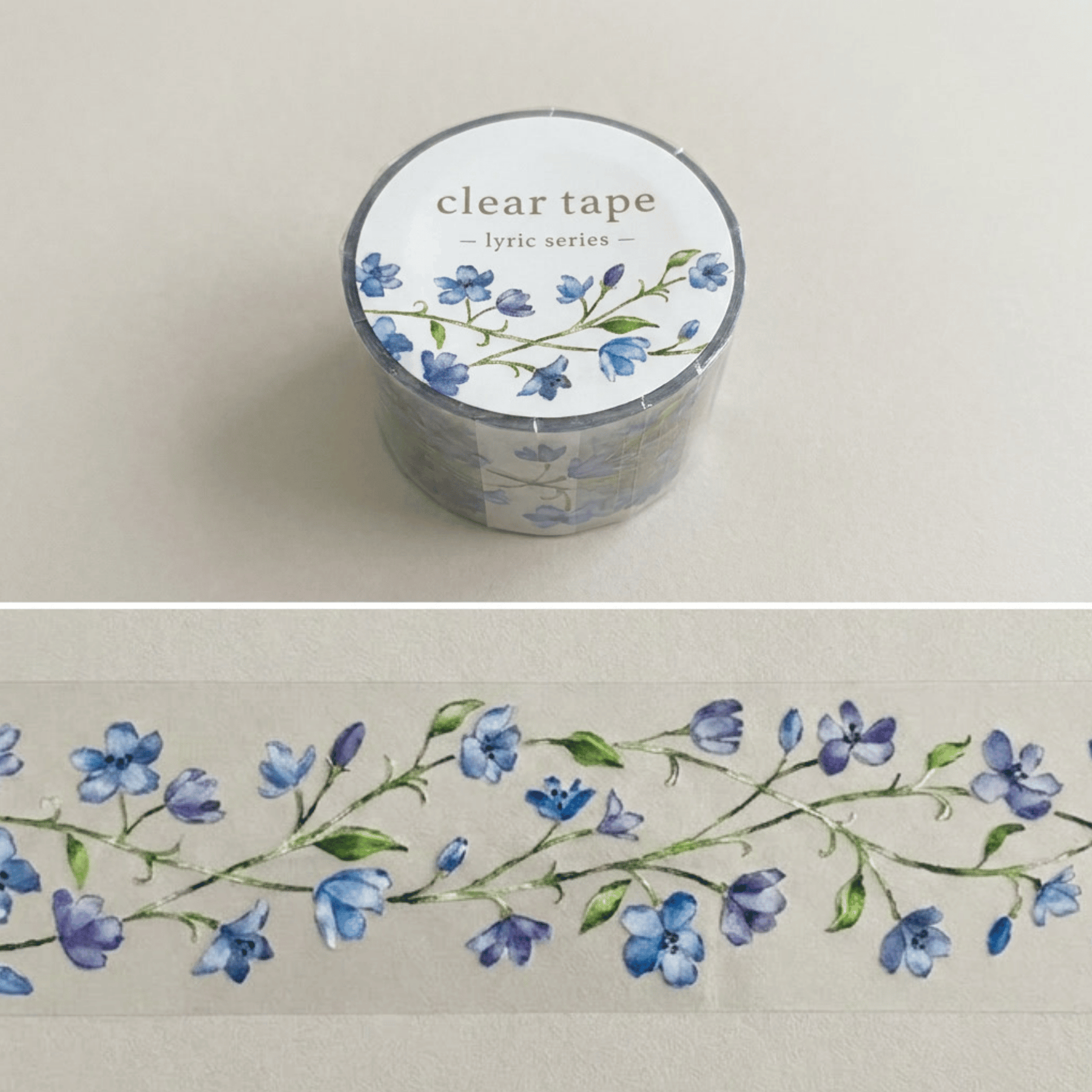 Clear Tape: Lyric Flower 2 (30 mm)