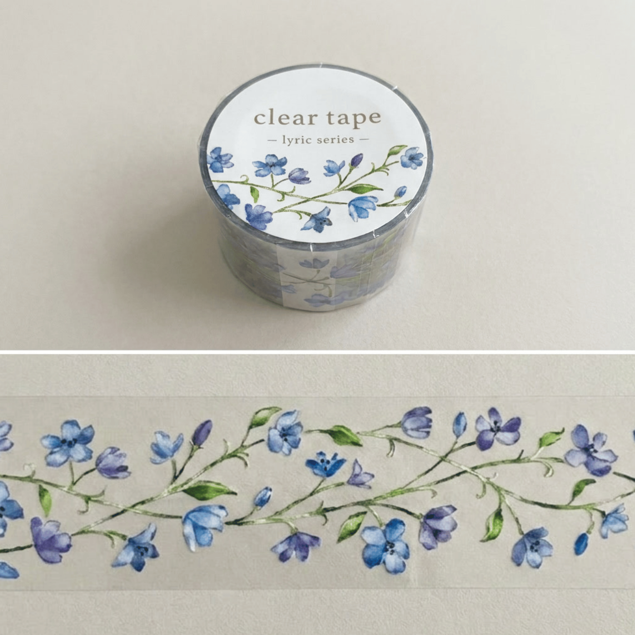 Clear Tape: Lyric Flower 2 (30 mm)