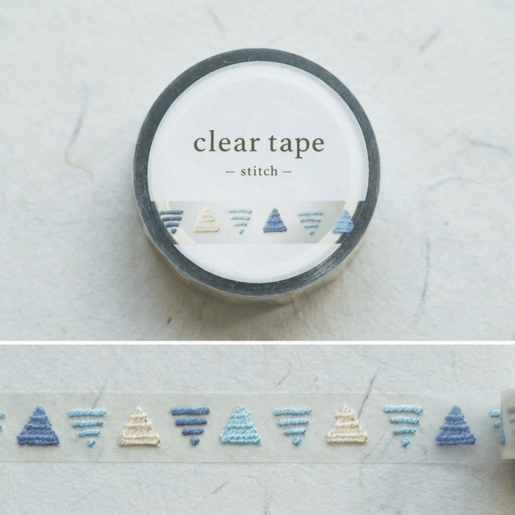 Clear Tape: Stitch Pattern 3 (7 mm)