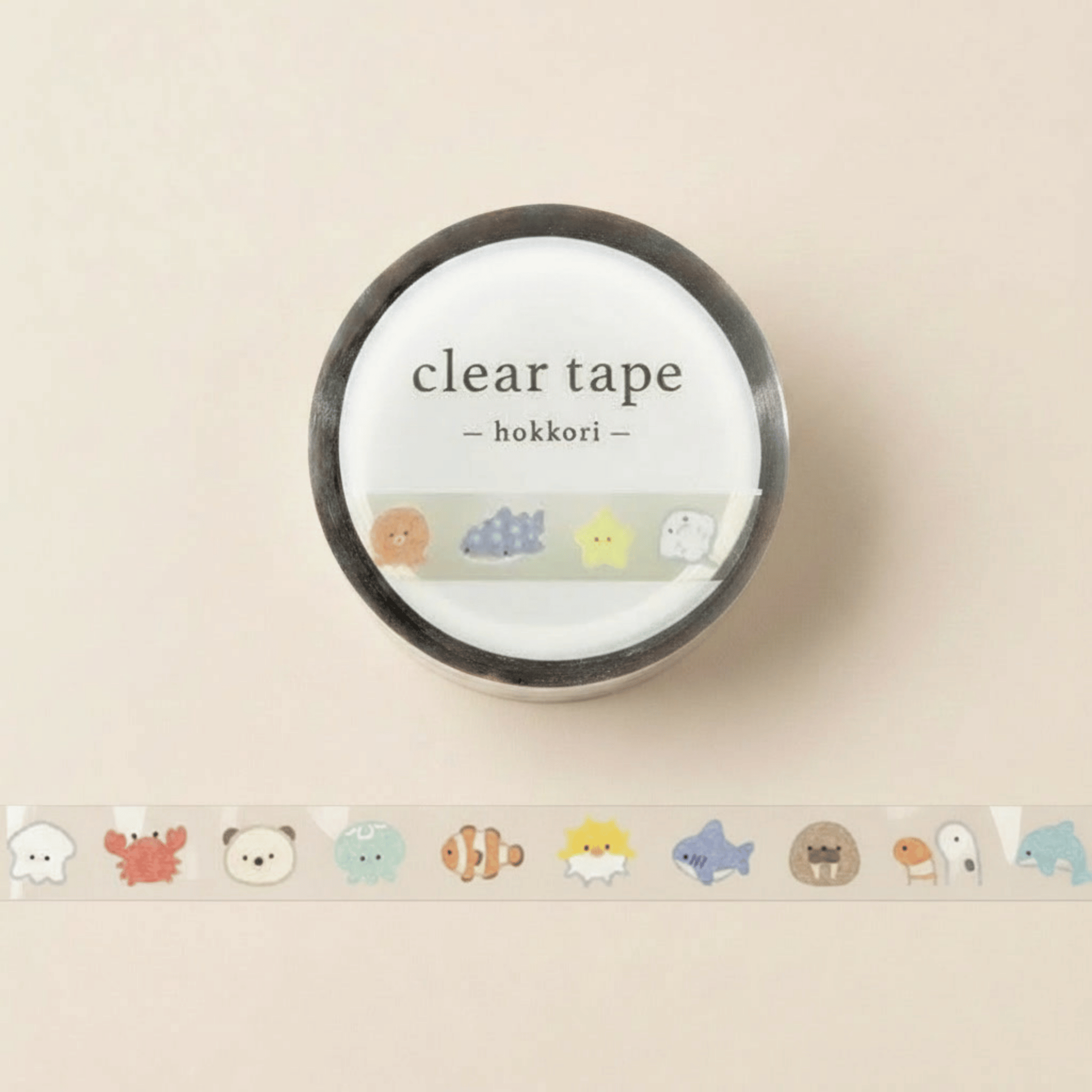 Clear Tape: Hokkori - Aquarium (7 mm)