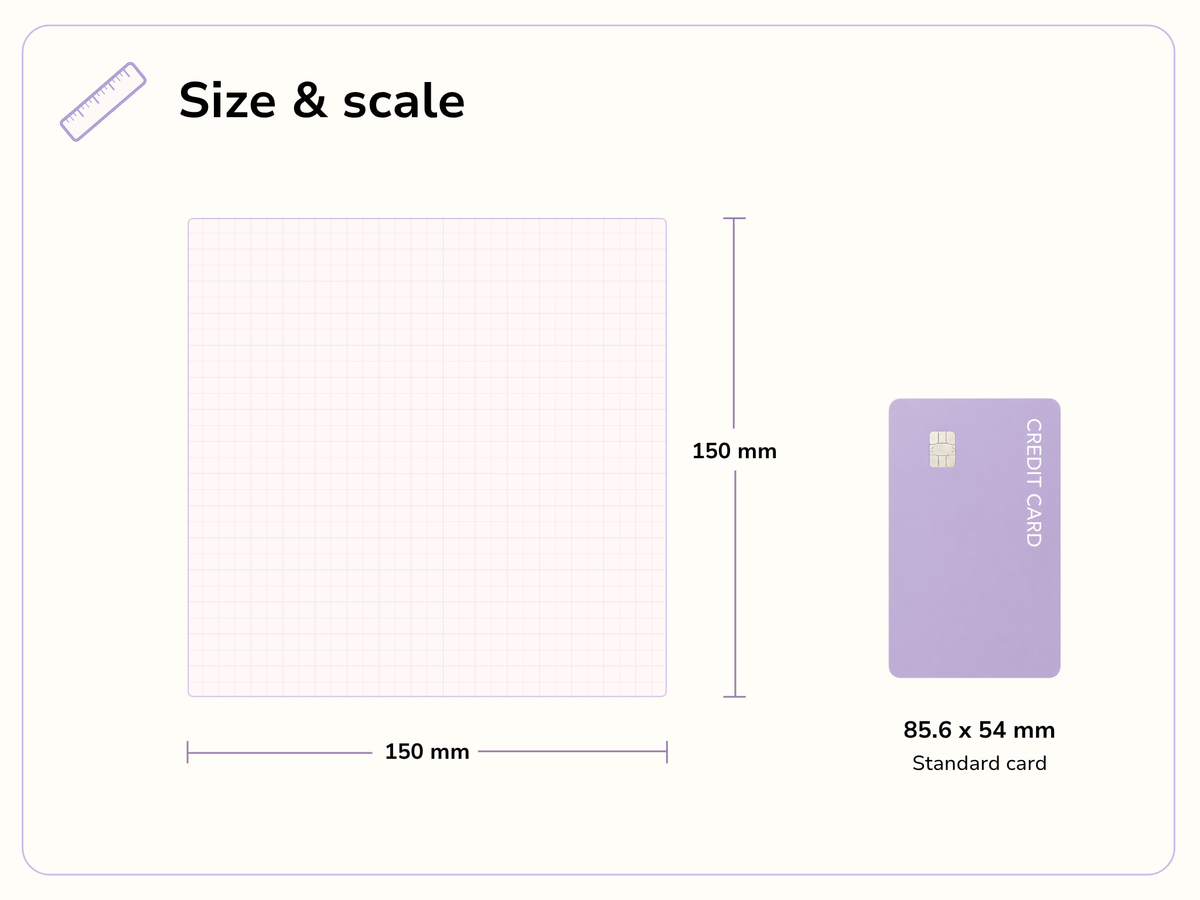 Size and scale image for Floral Komon Chiyogami Paper (Large)