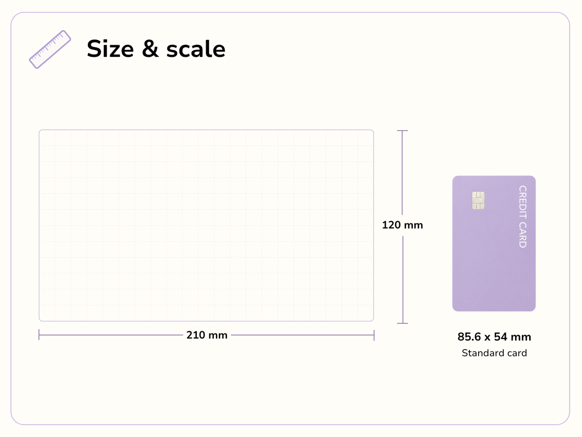 Size and scale image for Fireworks Cats Display Card