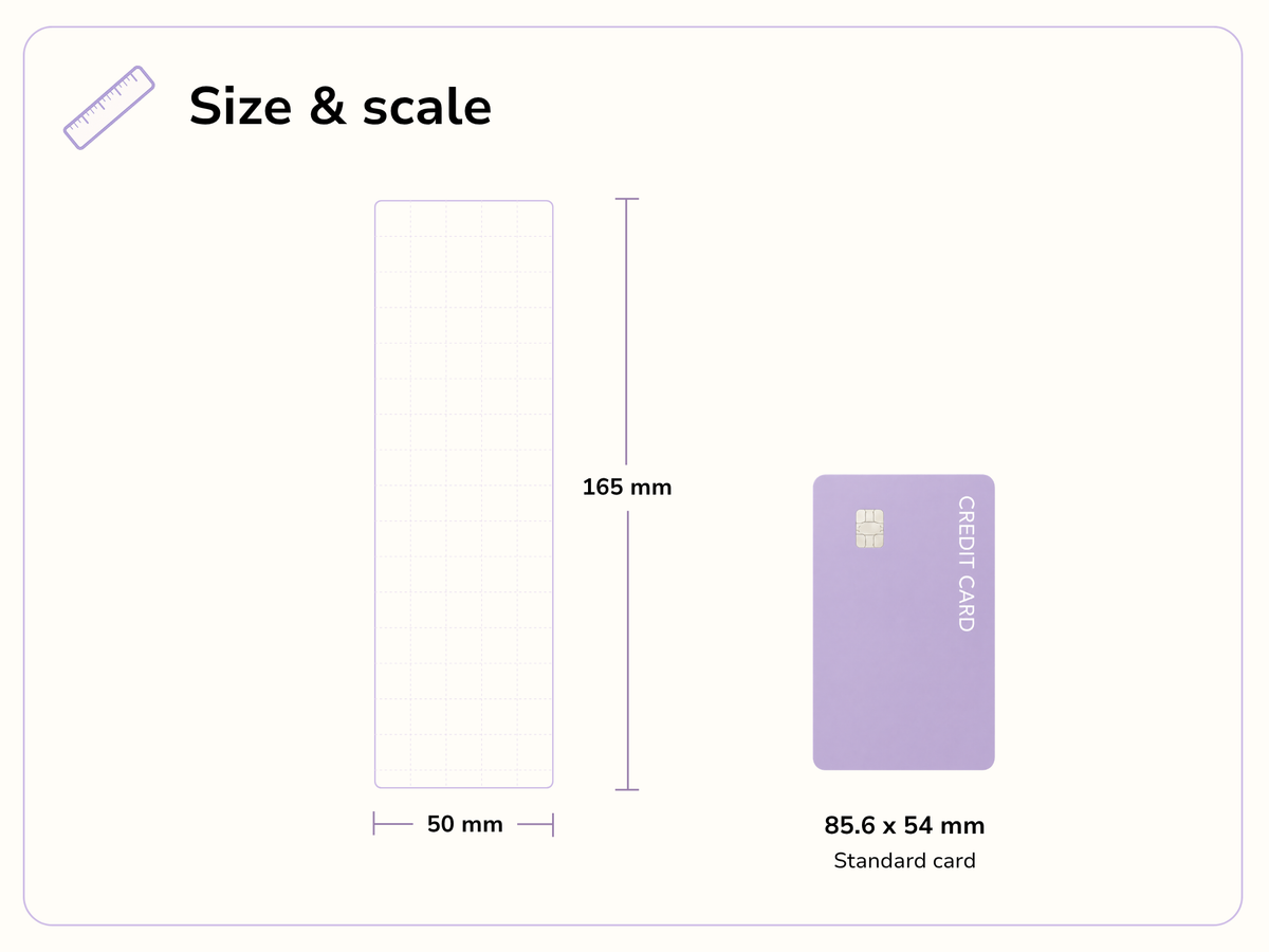 Size and scale image for Bijou Sticker: Rabbit and Four-Leaf Clover